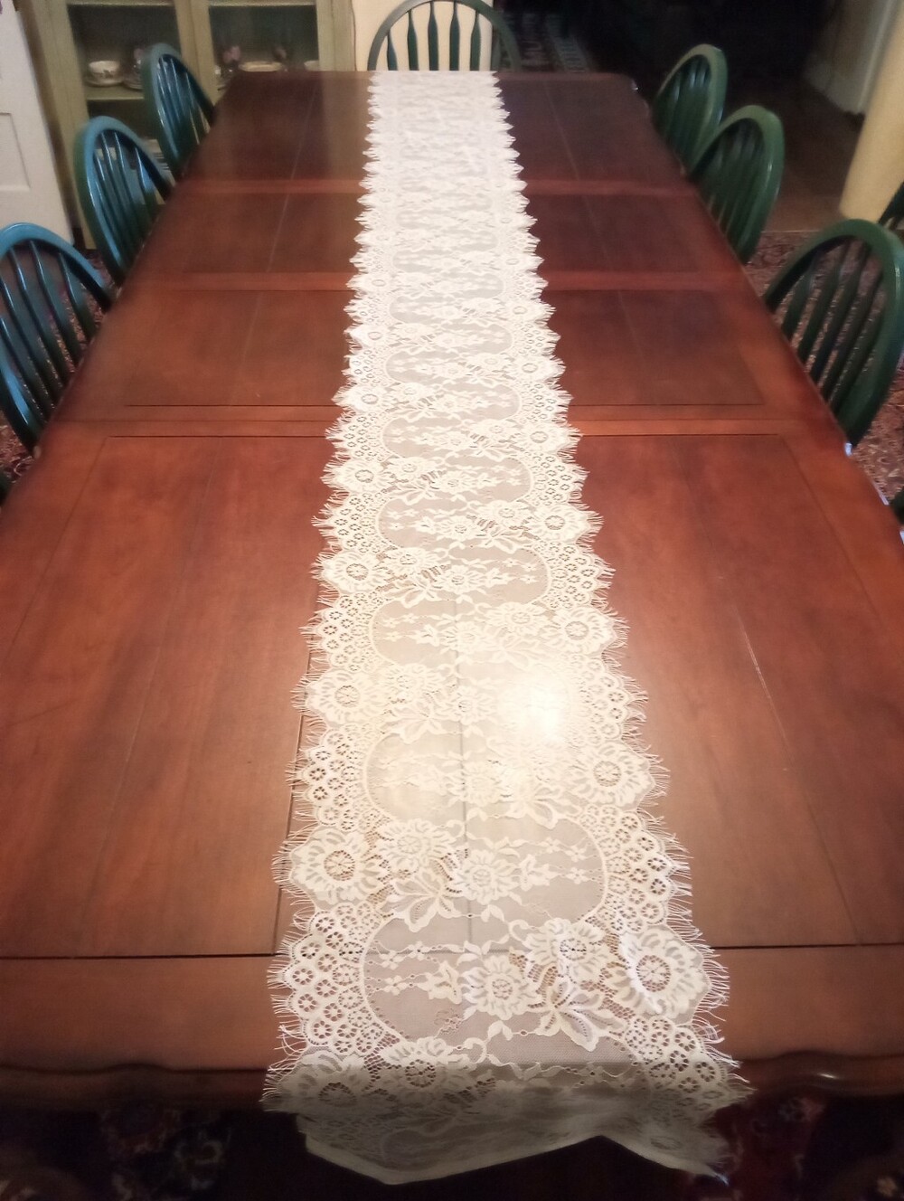 New, Set of 12 Lace Table Runners